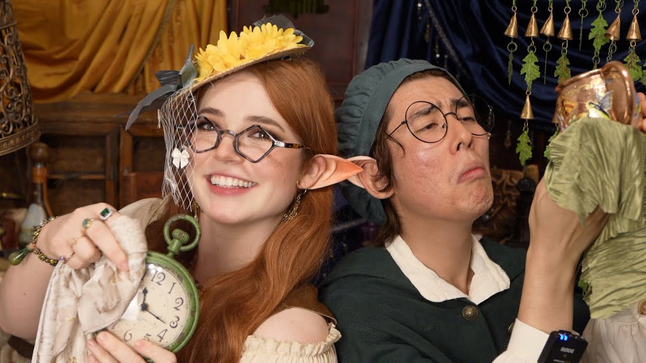 ASMR Rival Magical Merchants Compete For Your Attention ✨