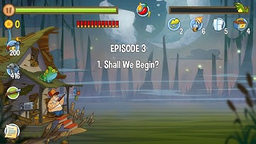 Swamp Attack - Episode 3. Level 1 Android Gameplay