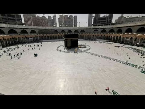 haram-mataaf-is-empty-for-cleaning|-umrah-is-banned-due-to-coronara-virus-threat-|makkah-today