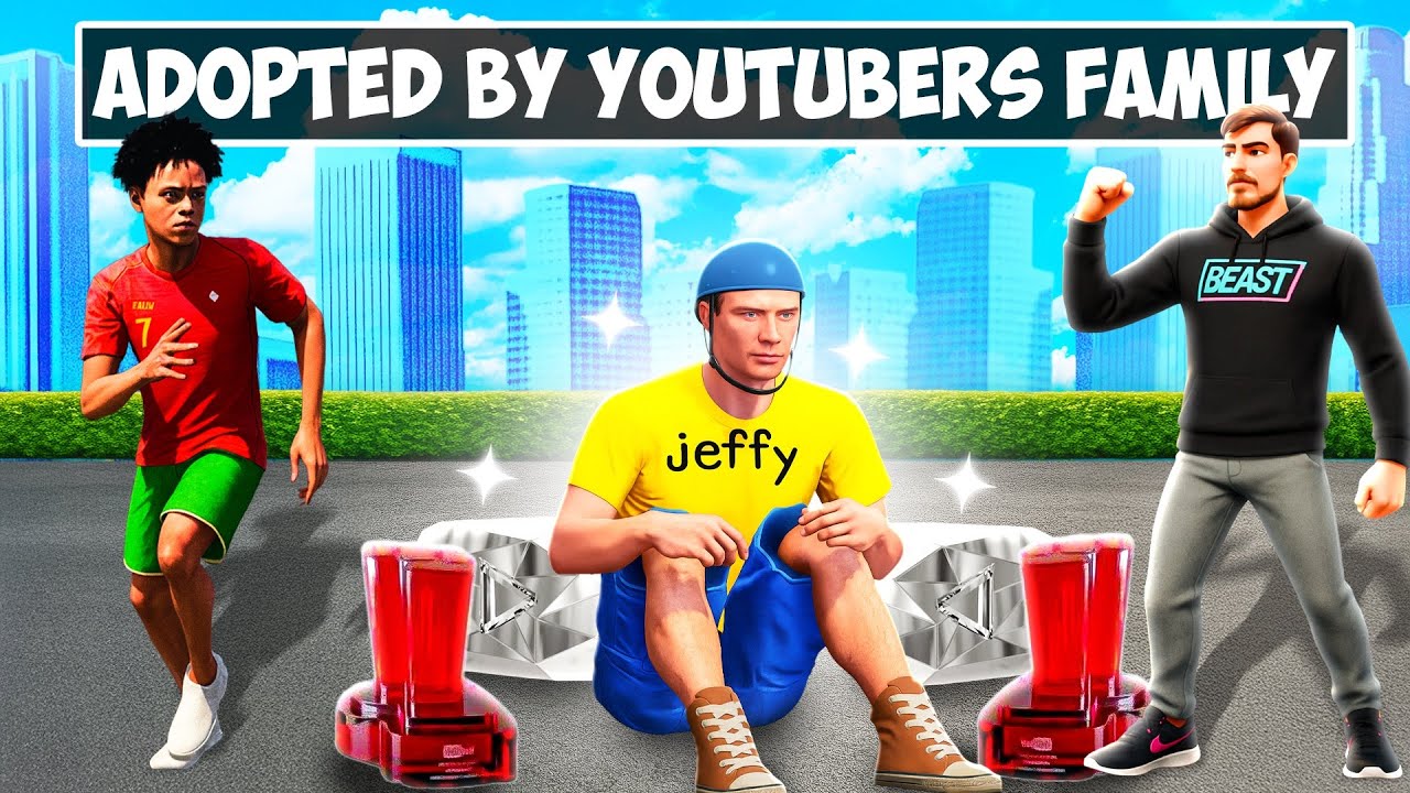 Jeffy Becomes EVERY YOUTUBER In GTA 5!