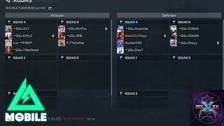 COMPITITIVE 8v8 TEAM DEATH MATCH DELTA FORCE MOBILE