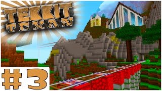The Great Suspension Bridge | Tekkit Texan | #3