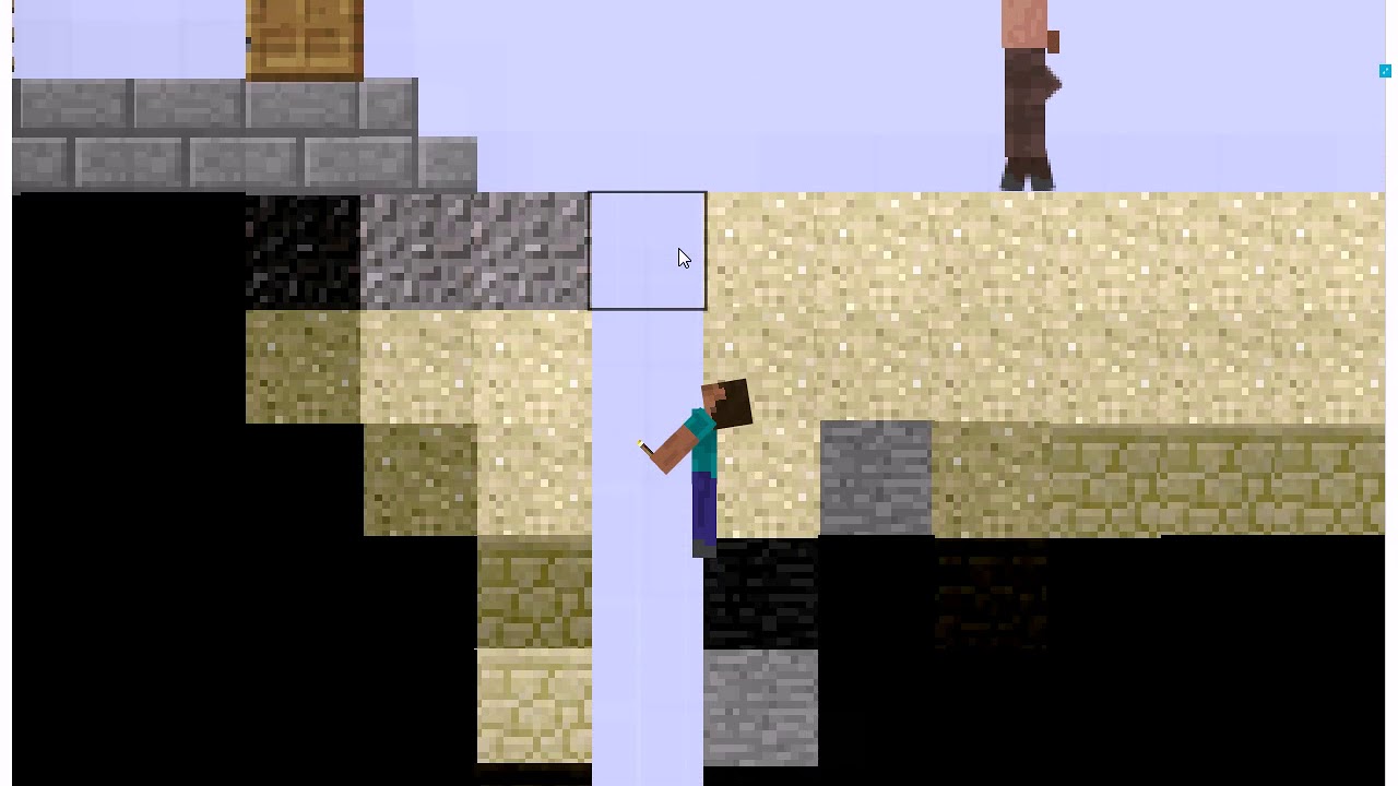 игра бумажный майнкрафт в городе #6