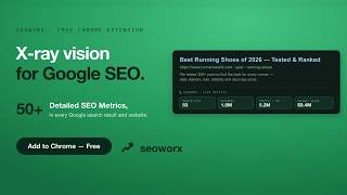 X-ray Vision for Google SEO - SEO Toolbar & Metrics (Chrome Extension)