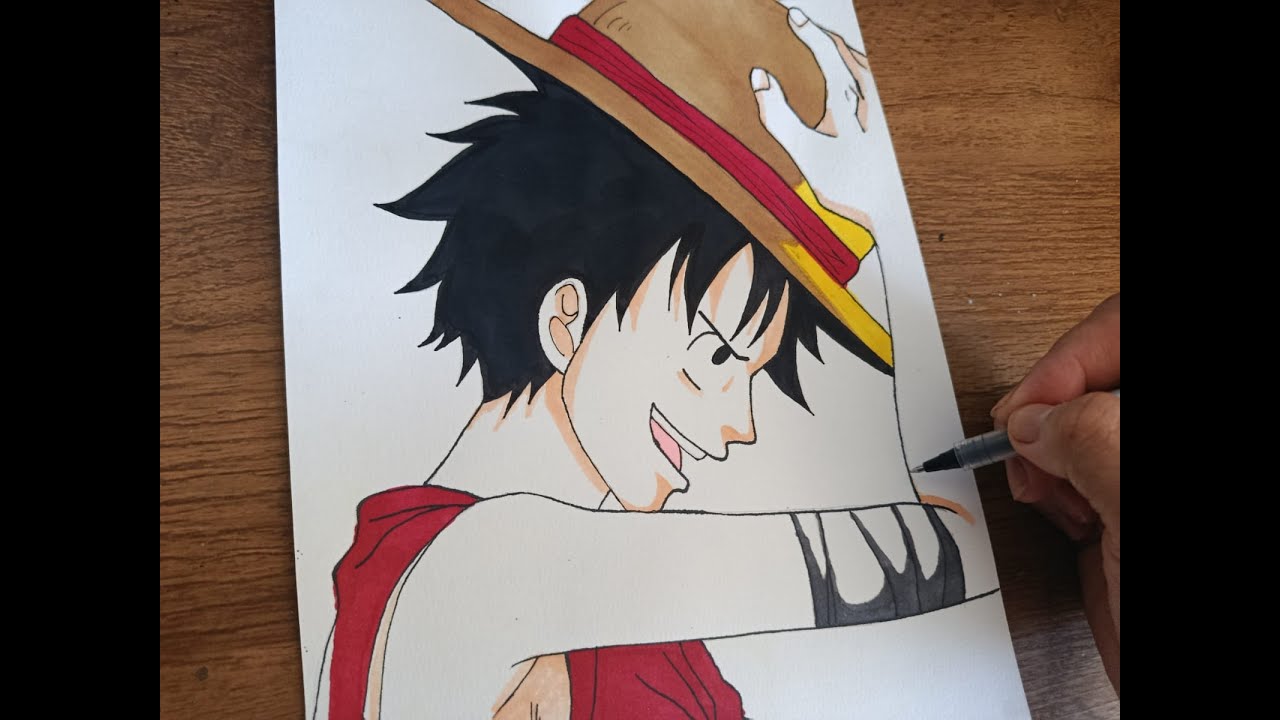 How To Draw Monkey D. Luffy
