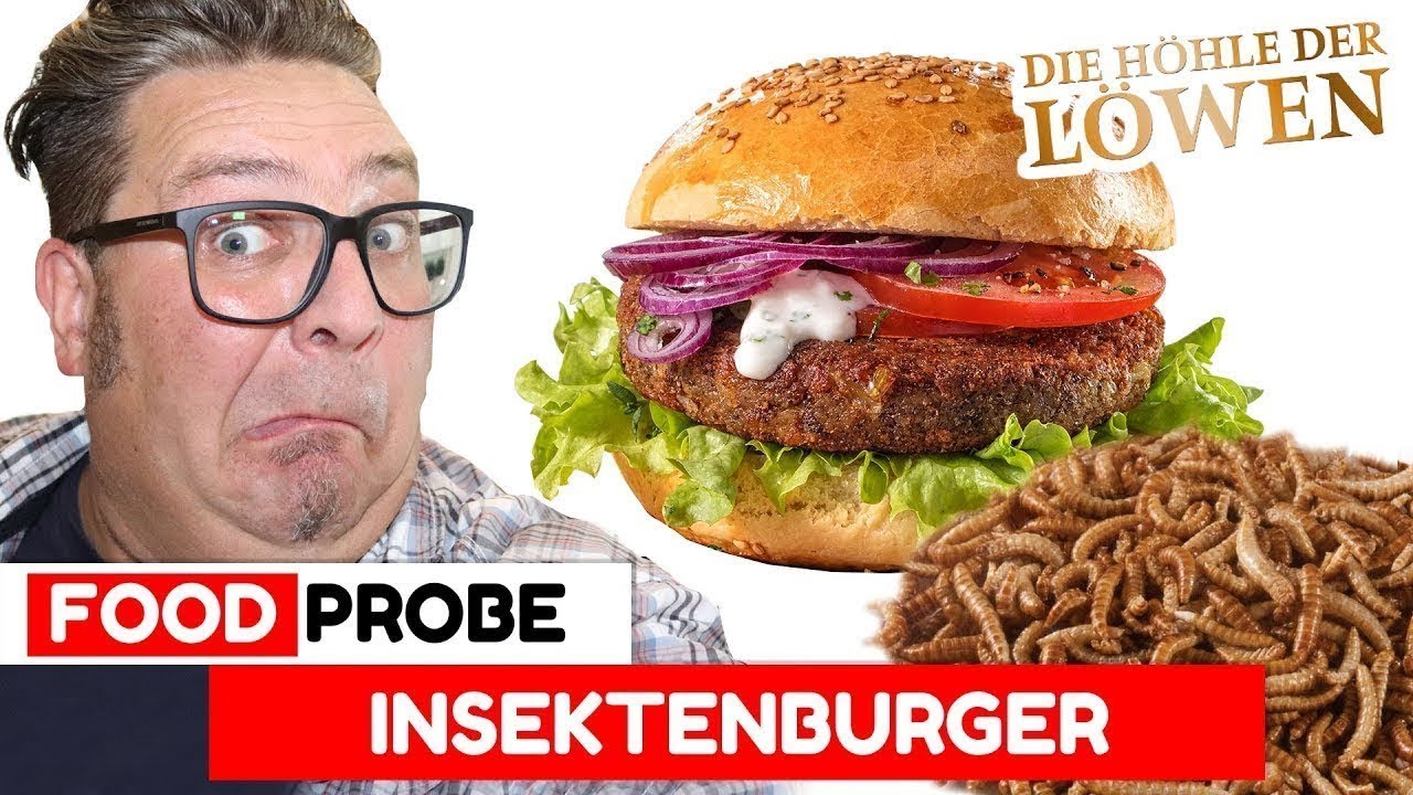New TEST: INSEKTENBURGER AUS DER HÖHLE DER LÖWEN IM TEST - EIN FOOD REVIEW