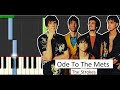 Ode To The Mets - The Strokes PIANO TUTORIAL MIDI