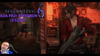 Resident Evil 6: Ada NG+ PC Speedrun 1:12:28 (Amateur)