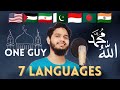 One guy 7 languages  islamic nasheeds   maaz weaver  nasheed medley