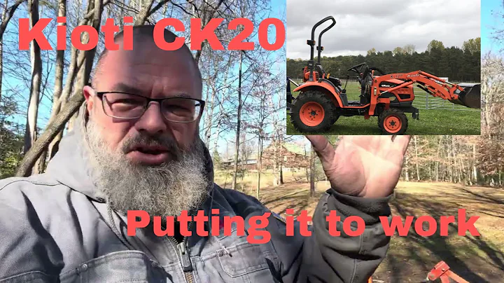 25 hp tractor  comparison Actually, putting the Kiotie CK 20 to work ￼