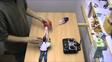 How to Fold a Parachute for an RC Skydiver Model (1m wingspan)