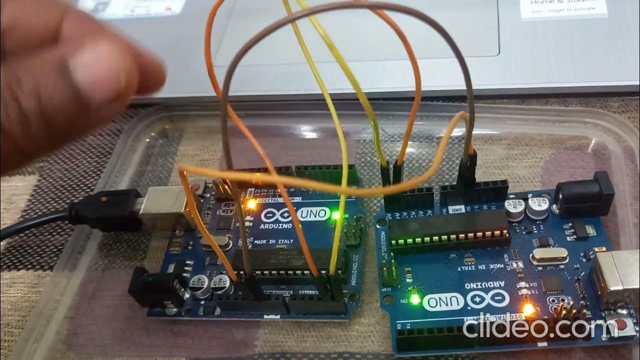 Sending Data Between Two Arduinos Using I2C Protocol - YouTube
