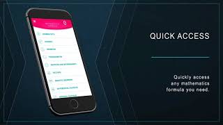 Mathematics formula app presentation screenshot 1