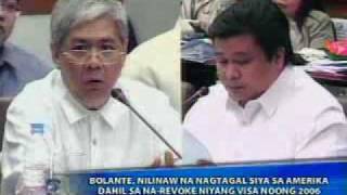 Balita 7Bolante Seeks Executive Session To Talk About His D