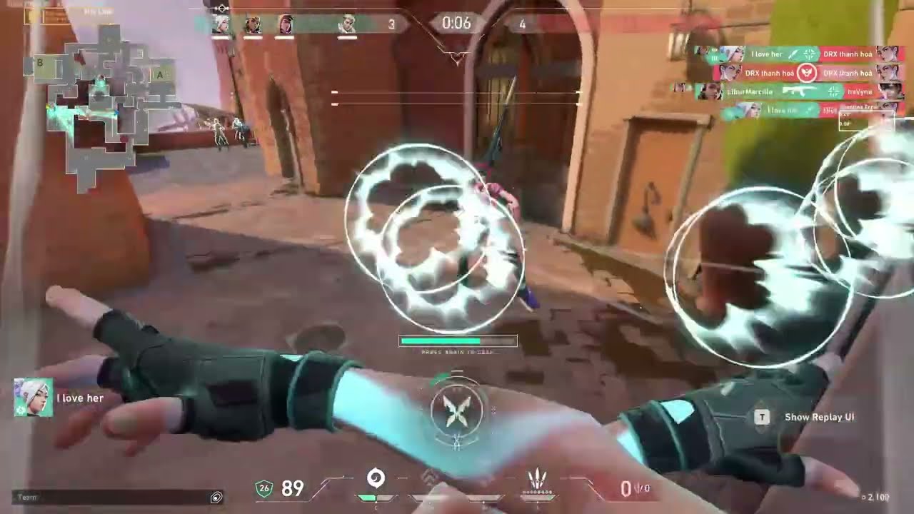 Gold 2 - Raze/Jett main montage with terrible crosshair placement