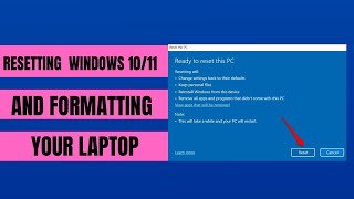 How To Reset Windows 10/11 | Formatting Your Laptop | Quick & Easy Tutorial