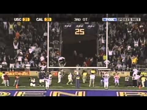 Cal Football: USC 2003 - YouTube