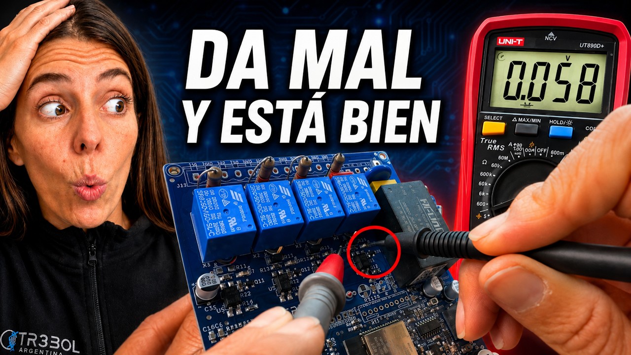 Cómo medir componentes en una placa electrónica: lo que ningún tutorial te explica