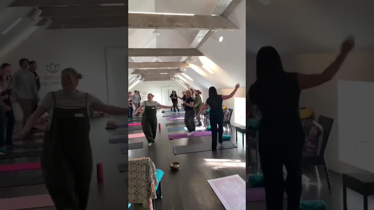 Retreat day energy somatic movement