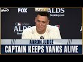 Aaron Judge talks big Yankees comeback win in Game 3 of the ALDS: 'The boys were hyped up