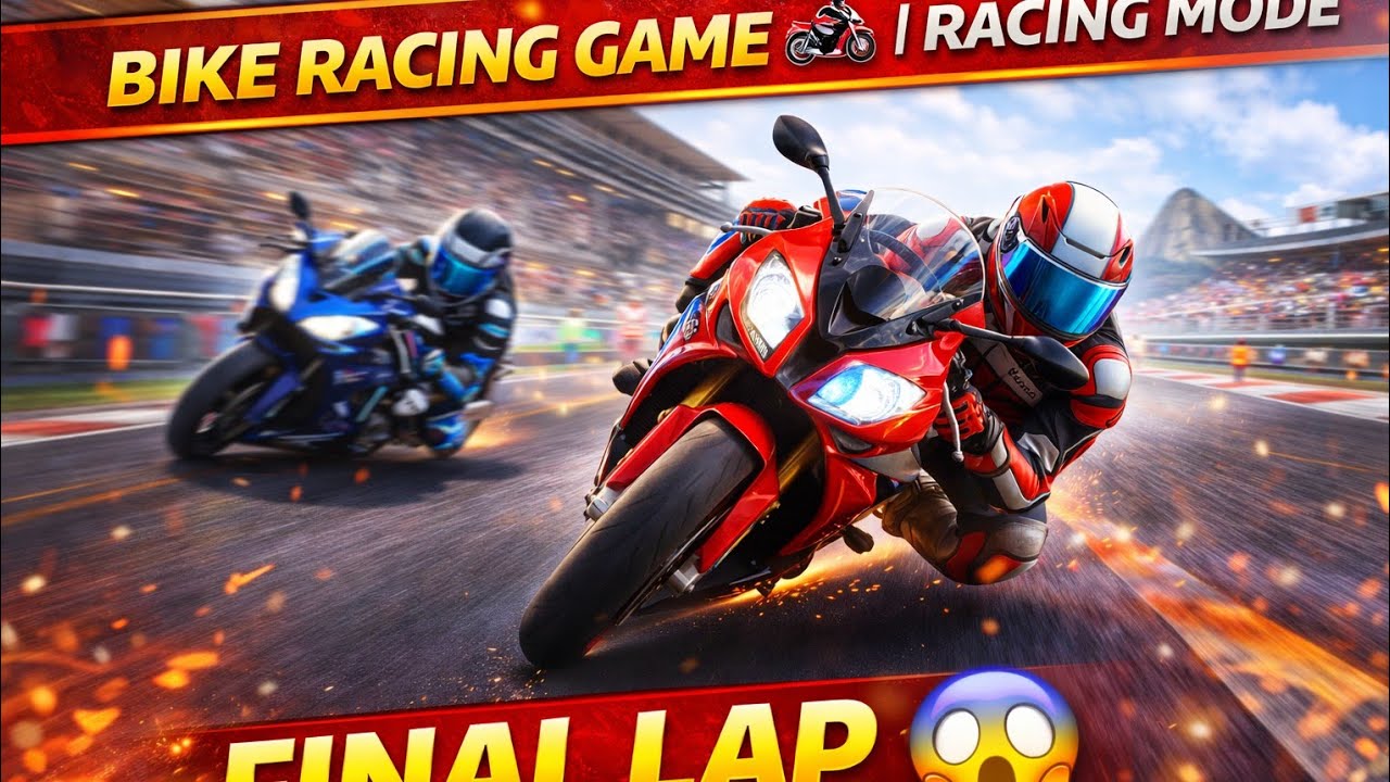 Bike Racing Game 🏍️ | Racing Mode Mein Full Speed Challenge 😱🔥