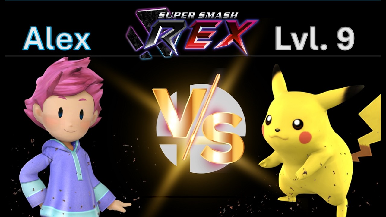 Super Smash REX - Kumatora vs Pikachu