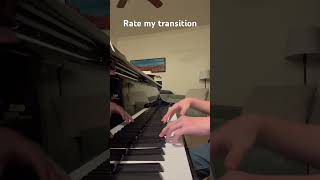 Rate my transition #piano #music #johnwilliams