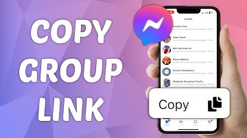 How to Copy Group Link on Messenger