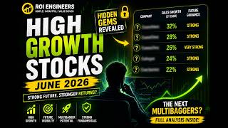 Hidden Growth Stocks for June 2026 | Strong Future Guidance & Multibagger Potential | Techno-Funda