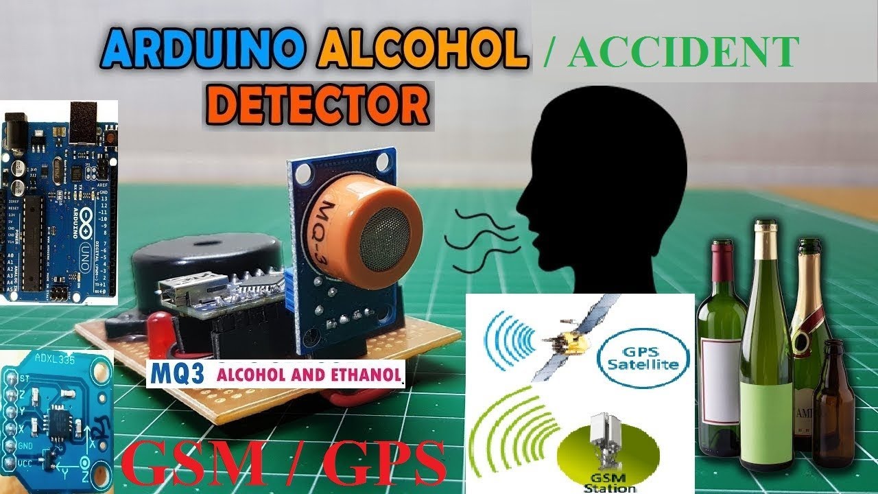 Alcohol Detection & Accident Prevention of Vehicle using Arduino