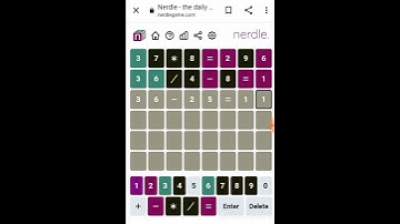Nerdle 24 March