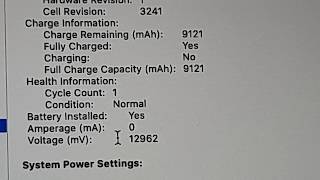 How To Check Macbook Pro Battery Health Cycle Count Charge Capacity Mah Youtube