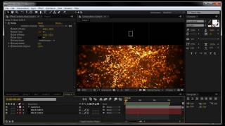 After Effects Tutorial: Fire ember particles