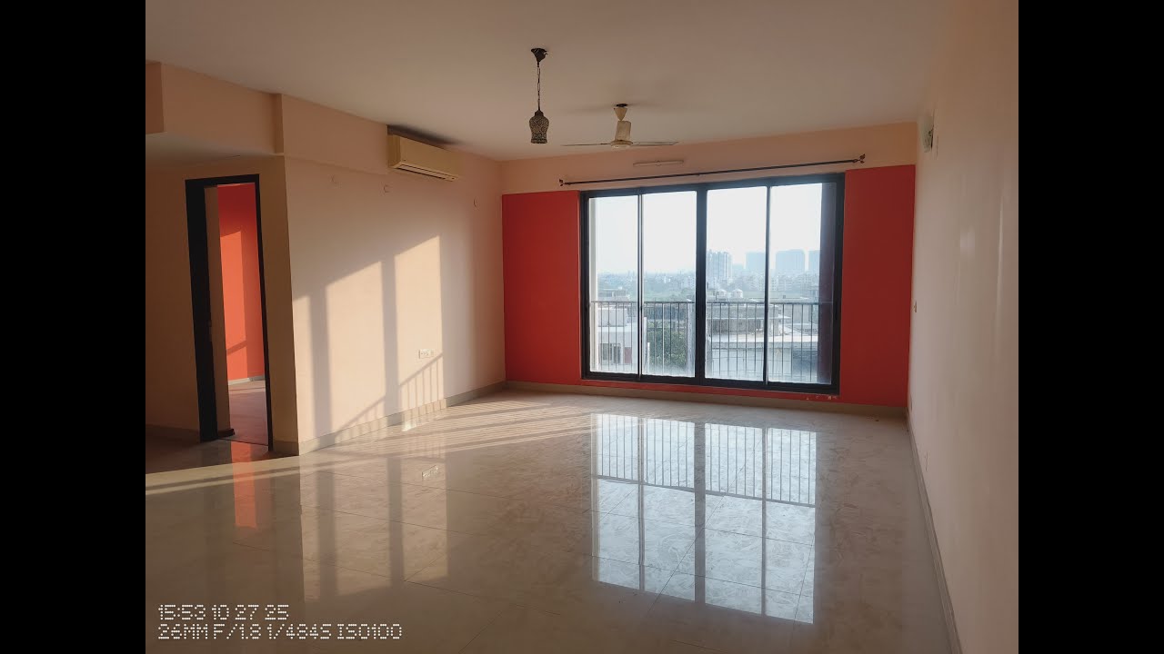 3 BHK 1840SqFt Semifurnished Apartment For Sale 📍 Bengal NRI Complex Urbana, EM Bypass 📞 8910876501