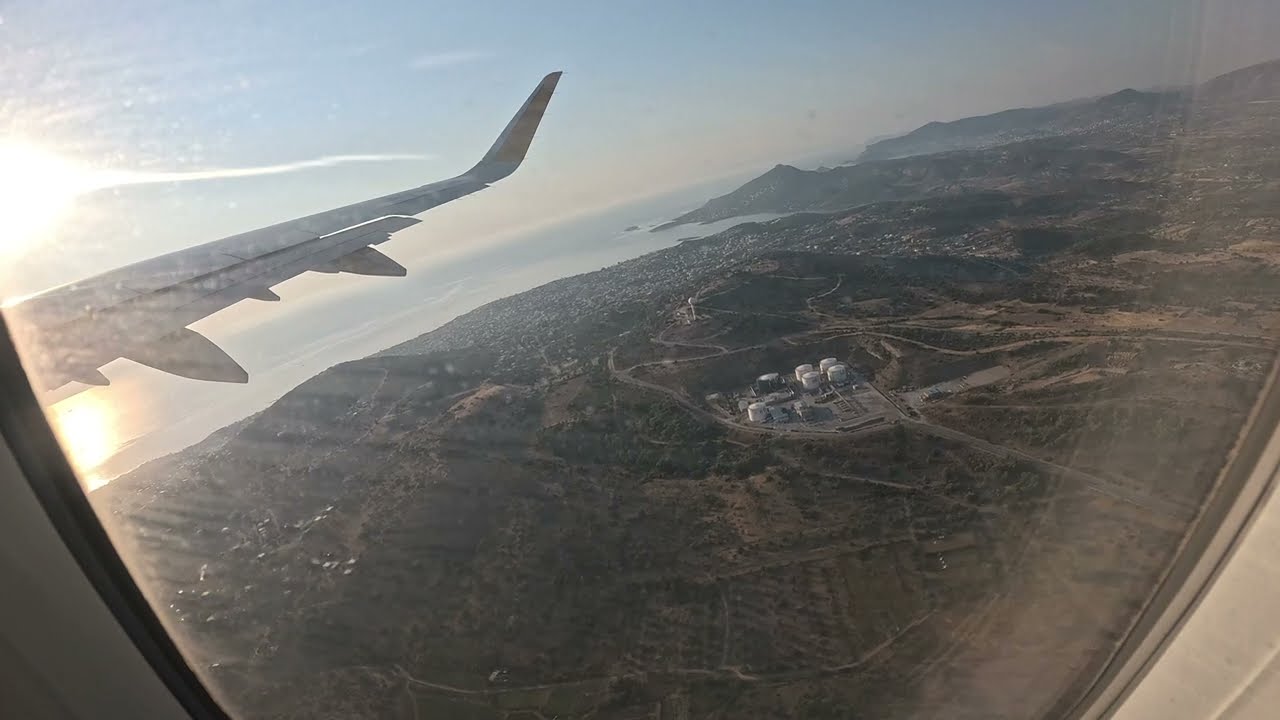 Etihad A321neo EY188 Takeoff from Athens Eleftherios Venizelos Rwy 03R