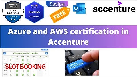 Azure and AWS certification in Accenture|2024