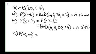 13RGA Stats - Q2 - Binomial Distribution Calculations