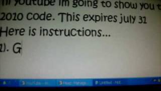 Meez July 2010 code