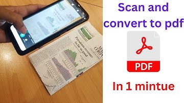 How to use camscanner and make pdf from mobile