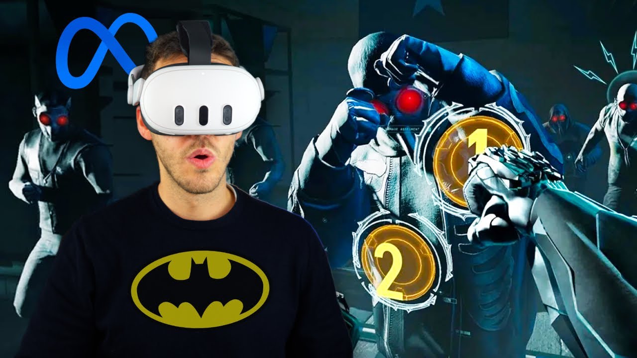 Soy BATMAN en Realidad Virtual 💥 Los MEJORES GRÁFICOS VR para Meta ...