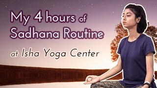 Power of Yoga and Meditation | My daily routine at Isha