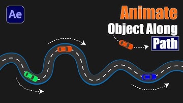 Animate Object Along Path Easily! | After Effects Tutorial in Tamil