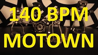 140 BPM - Motown Style - 4/4 Drum Track - Metronome - Drum Beat