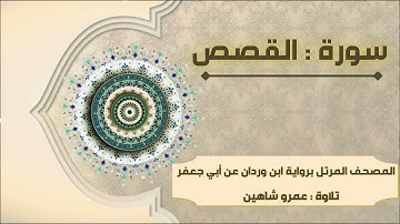 سورة القصص بقراءة أبي جعفر|| عمرو شاهين
