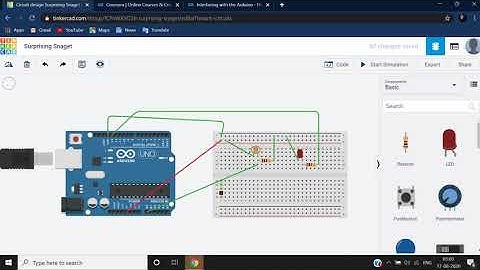 Interfacing with arduino week2 peer assignment(Coursera)