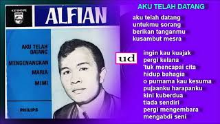 Alfian \u0026 Zaenal Combo - Aku Telah Datang (May Sumarna) - awal 1968