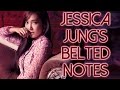 Jessica Jung's Live Belted Notes Compilation