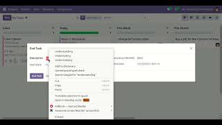 Task Timer Odoo v17