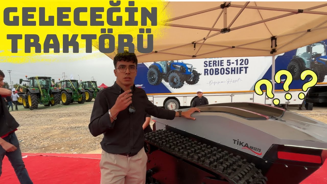 ERKUNT TİKA HB1375 - Kumandalı traktör