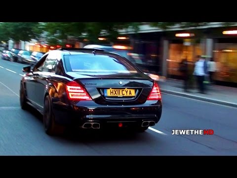 EPIC Mercedes-Benz BRABUS S-Class B63 In London! BRUTAL Exhaust Sounds!